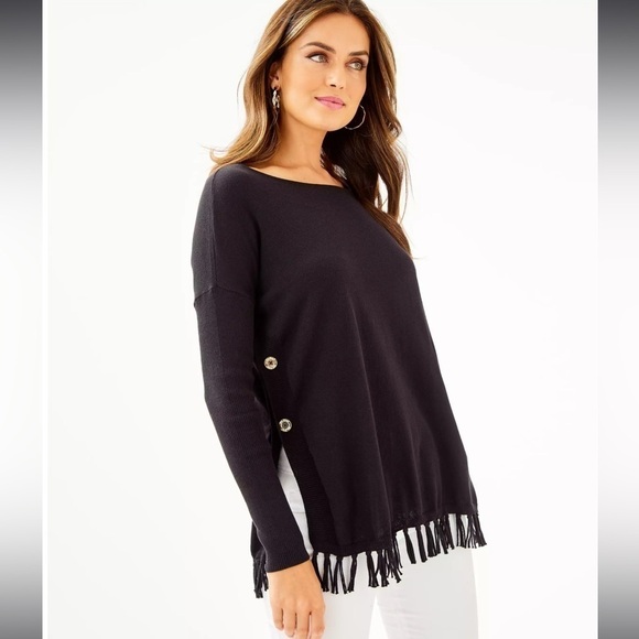 Lilly Pulitzer Tops - Ramona Fringe Sweater- No longer available